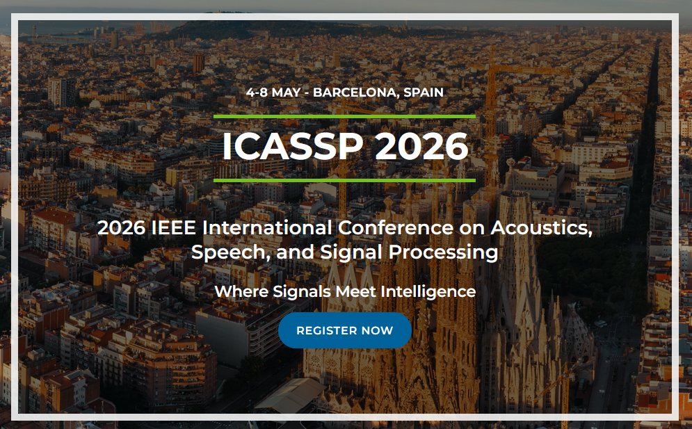 ICASSP 2026 ICASSP 2026